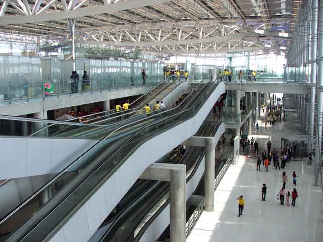 Inside the Passenger Terminal Complex Inside the Passenger Terminal Complex